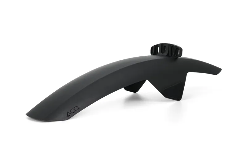 Acid Mudguard Mud Shield Front Long Black